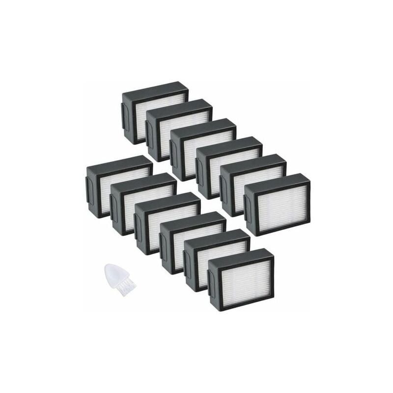 foto del prodotto confezione da 12 filtri compatibili con irobot roomba serie e i filtro di ricambio ad alte prestazioni accessori per aspirapolvere e5 e6 i3 i4 i6