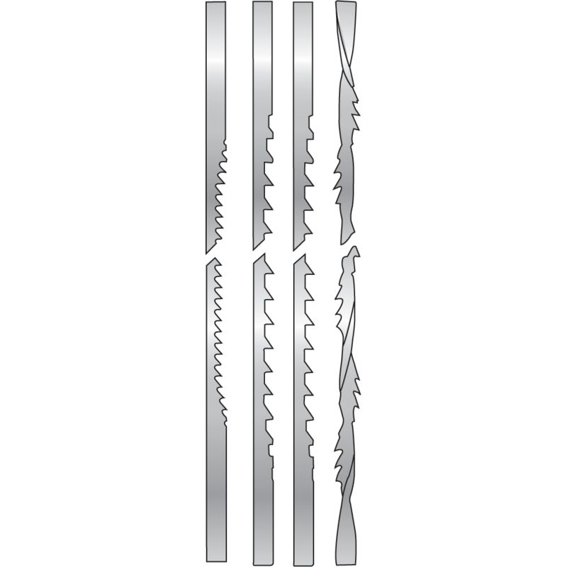 foto del prodotto confezione da 12 lame per seghetto alternativo classic