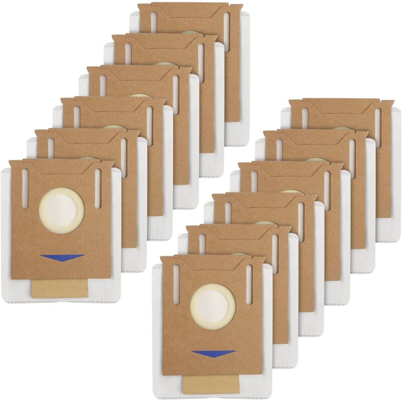 foto del prodotto confezione da 12 sacchetti antipolvere per aspirapolvere robot yeedi k781 vac station, sacchetti antipolvere sostitutivi da 2,5 litri per