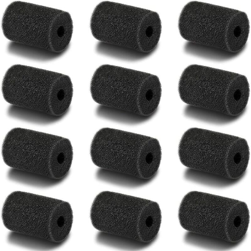 foto del prodotto confezione da 12 spazzole in schiuma per coda robot per polaris 180, 280, 360, 380, 480, 3900 sport