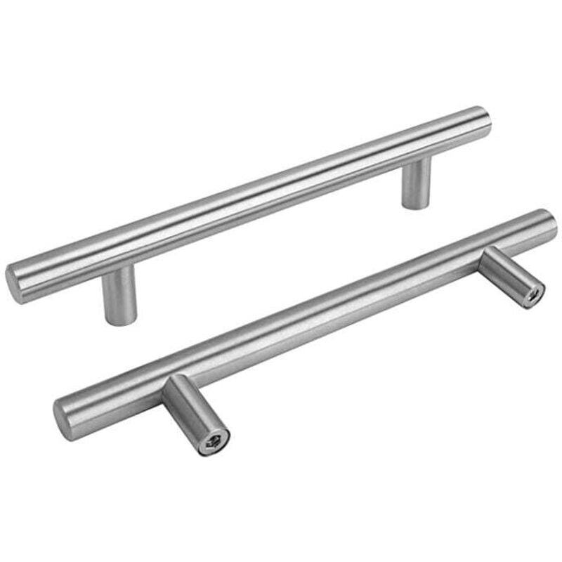 foto del prodotto confezione da 15 maniglie per armadietti da cucina maniglia per porta da cucina da 128 mm ls201bss128 maniglia per armadietto da cucina in acciaio