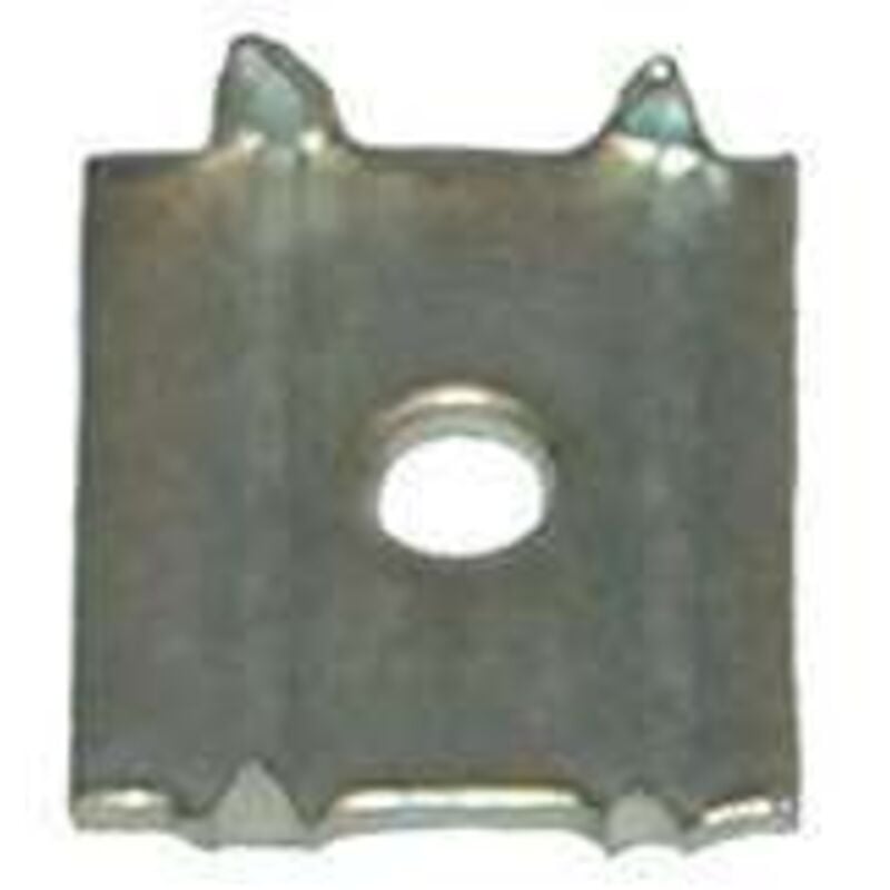 foto del prodotto confezione da 15 pezzi - fermacompensatoin ferro zincato con viti