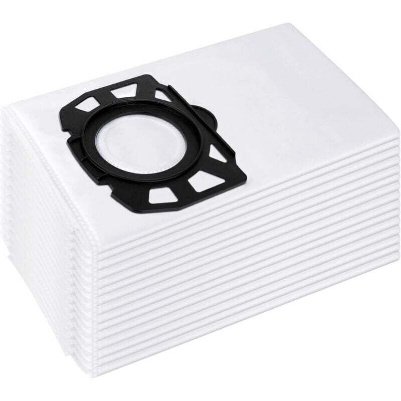 foto del prodotto confezione da 15 sacchetti per aspirapolvere in tessuto non tessuto per aspirapolvere a umido e a secco 487 wd4 wd5 wd6 wd5p wd6p sacchetti filtro