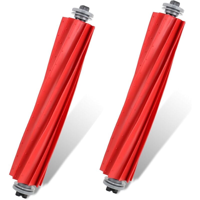 foto del prodotto confezione da 2 accessori originali roborock spazzola principale in gomma staccabile per aspirapolvere robot q revo s7 s7 maxv s7 maxv ultra s7 max