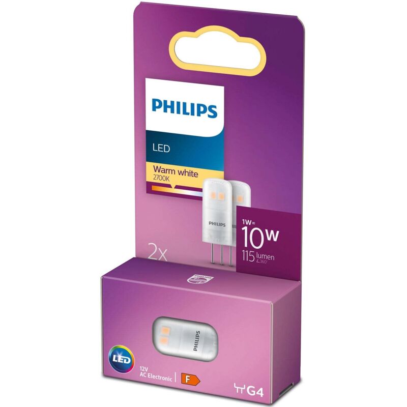 foto del prodotto confezione da 2 capsule led g4 10v 12w 115lm 23773704 23773704 23773704 23773704 23773704