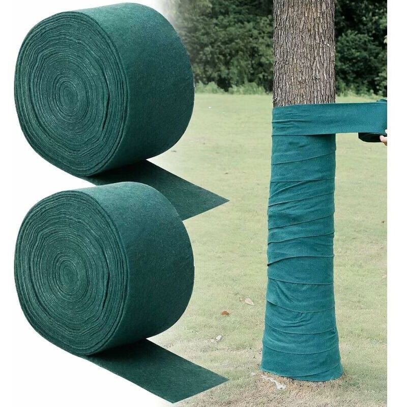 foto del prodotto confezione da 2 fasce di protezione per alberi, fasciatura antigelo per piante, fasciatura per tronchi d albero per mantenere gli arbusti caldi e