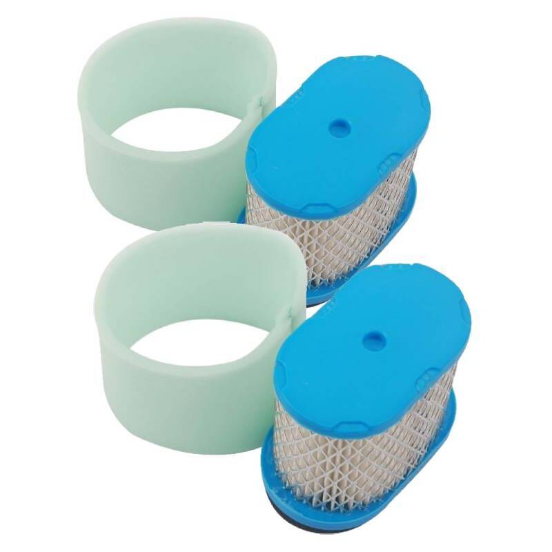 foto del prodotto confezione da 2 filtri aria a nido d ape per briggs stratton 498596, 690610, 697029 e 5059h. nuovo pulitore prefiltro.