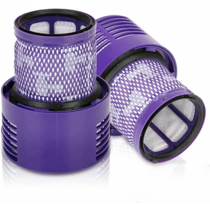 foto del prodotto confezione da 2 filtri di ricambio lavabili e riutilizzabili per aspirapolvere senza fili dyson v10 cyclone animal absolute motorhead total clean pro