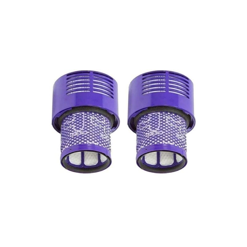 foto del prodotto confezione da 2 filtri di ricambio lavabili per aspirapolvere dyson v10 filtro di ricambio dyson per serie v10 sv12 aiperq