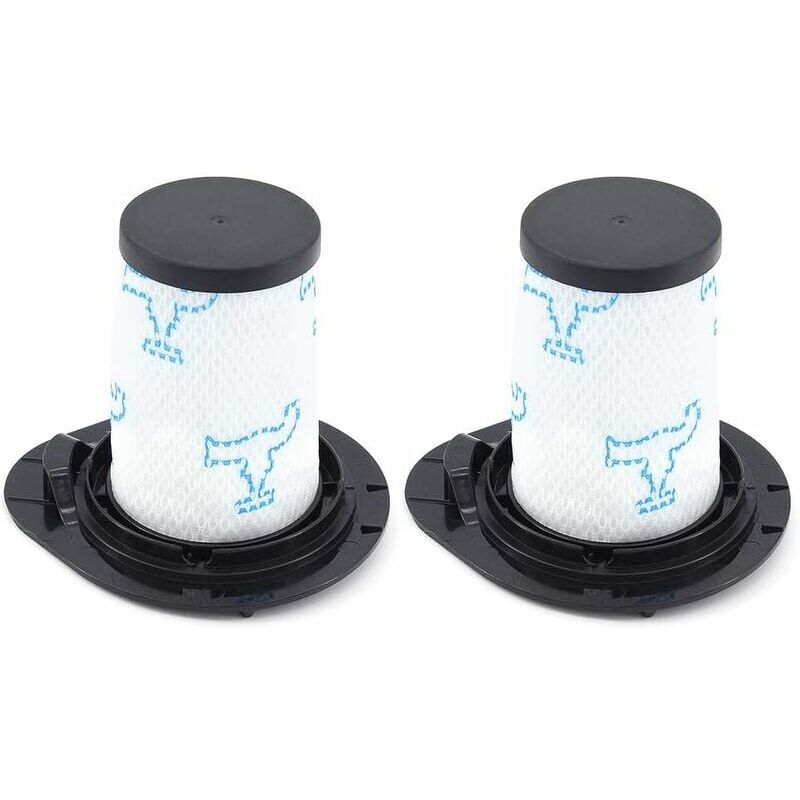 foto del prodotto confezione da 2 filtri per rowenta air force 460 all in one rh92xx e dinggreat rowenta air force flex 560 rh94xx aspirapolvere sostituisci zr009002