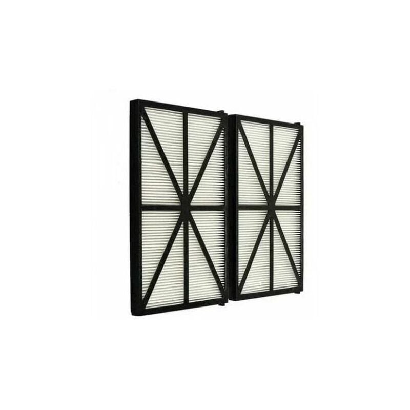 foto del prodotto confezione da 2 pannelli filtranti per robot tiger shark rcx70101pak2 nero