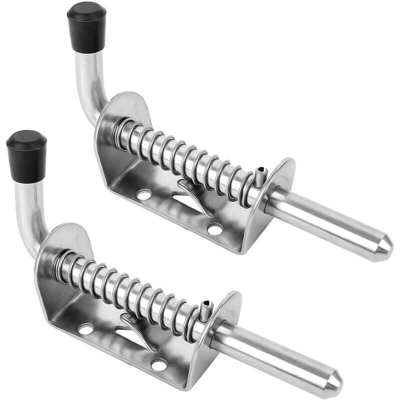 foto del prodotto confezione da 2 perni a molla in acciaio inox 304, 128 mm