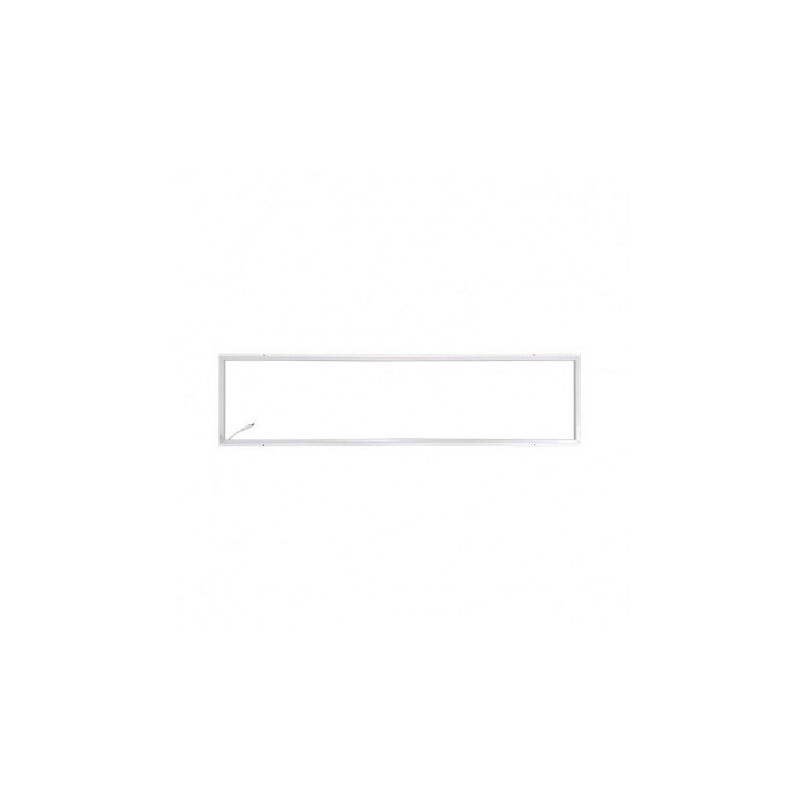 foto del prodotto confezione da 2 plafoniere led con cornice dimmerabile ac170 265v 40w 3200lm 160 impermeabile ip44 ik06 1195x295mm bianco nat
