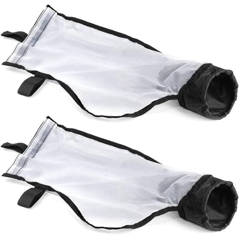 immagine 0 del prodotto confezione da 2 sacchetti per la pulizia della piscina in rete di nylon con cerniera, parti di ricambio multiuso per pulitore per piscina polaris 360