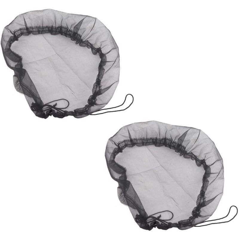 foto del prodotto confezione da 2 schermi per barili antipioggia per tenere le zanzare e i detriti fuori dal barile, coperture per barili antipioggia, accessori per