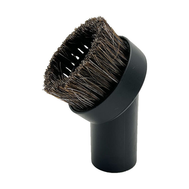 foto del prodotto confezione da 2 spazzole rotonde di ricambio per aspirapolvere con setole morbide da 1,25 1 1 4 32 mm, spazzola nera per tubo flessibile da 1,25 .