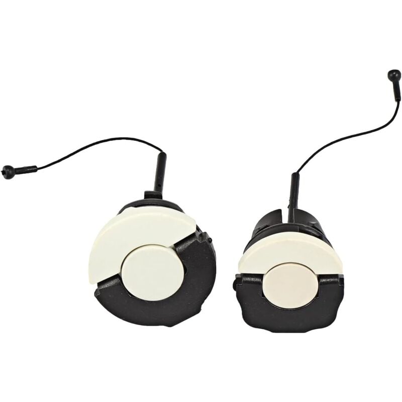 foto del prodotto confezione da 2 tappi generici per serbatoio olio carburante per motosega stihl ms230 ms240 ms250 ms260 ms340 ms360 ms380 ms381