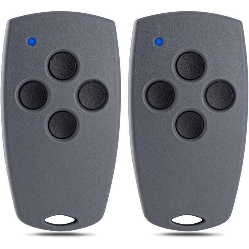 foto del prodotto confezione da 2 telecomandi sostitutivi per marantec digital 212 433 211 433 221 433 compatibili con marantec d313 382 384 d302 d304 433