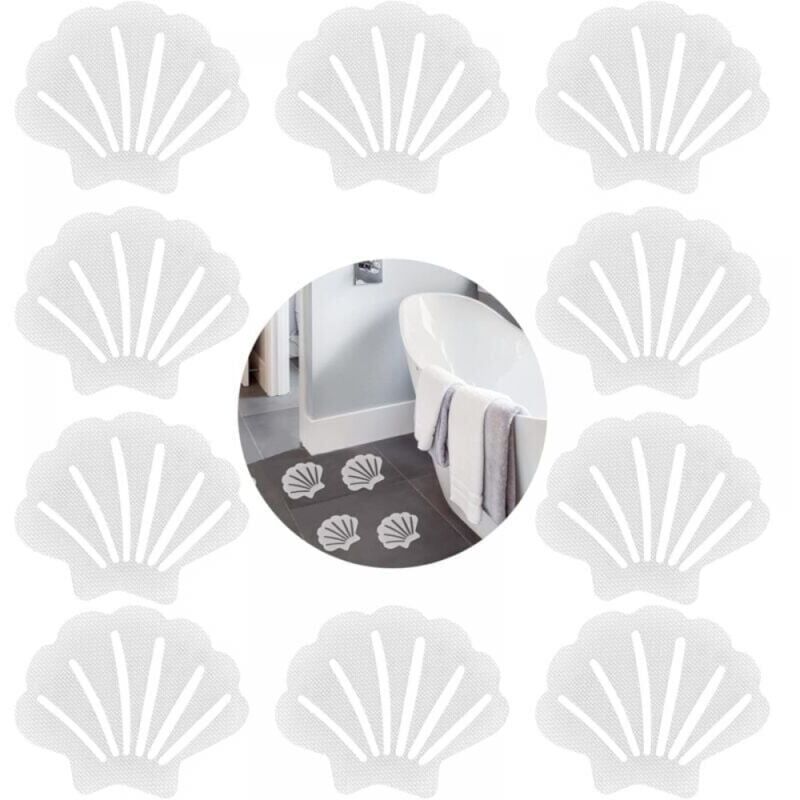 foto del prodotto confezione da 20 adesivi antiscivolo per doccia, adesivi antiscivolo, strisce doccia adatte alla vasca da bagno, strisce adesive, impermeabili,
