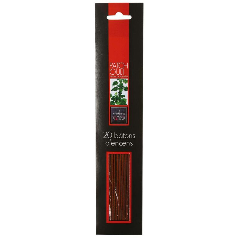 foto del prodotto confezione da 20 bastoncini di incenso al patchouli h25cm atmosphera cr ateur d int rieur