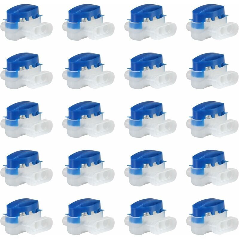 foto del prodotto confezione da 20 connettori per cavi riempiti di resina per robot tagliaerba automower