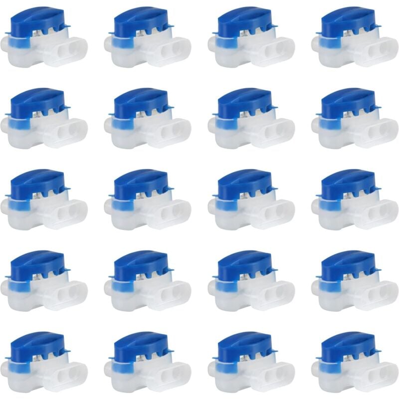 foto del prodotto confezione da 20 connettori per cavi riempiti di resina per robot tagliaerba automower