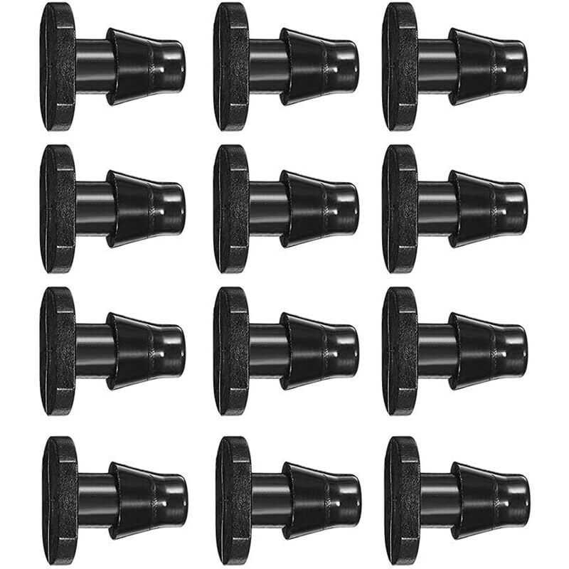 foto del prodotto confezione da 200 tappi per tubo da giardino da 4 7 mm tappo di fine linea per sistema di irrigazione a goccia