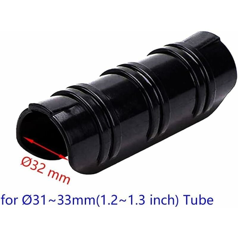 foto del prodotto confezione da 24 clip per tubi da serra da 31 a 33 mm di diametro