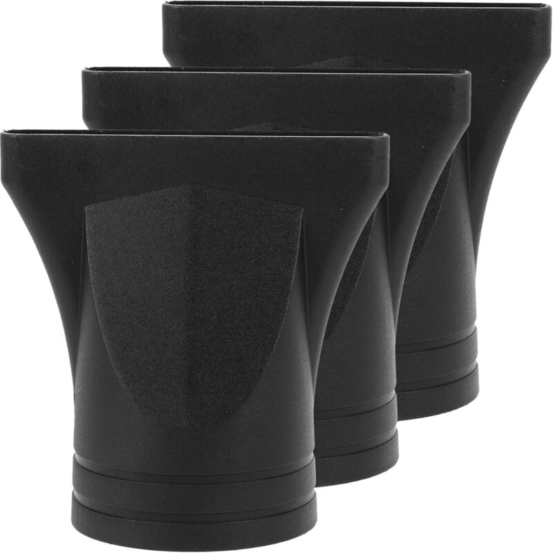 foto del prodotto confezione da 3 accessori universali per asciugacapelli ugello concentratore di ricambio accessorio per lo styling dei capelli sollbry