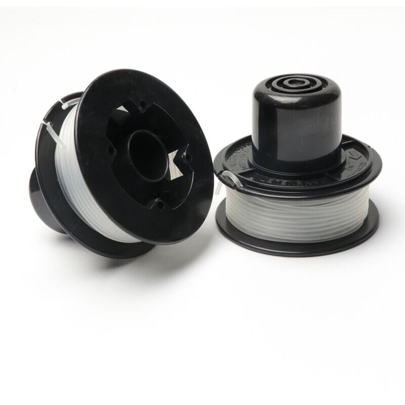 foto del prodotto confezione da 3 bobine a6226 compatibili con tosaerba automatico black and decker auftipp gl250 gl310 gl360 gl360sb con cavo da 6 m