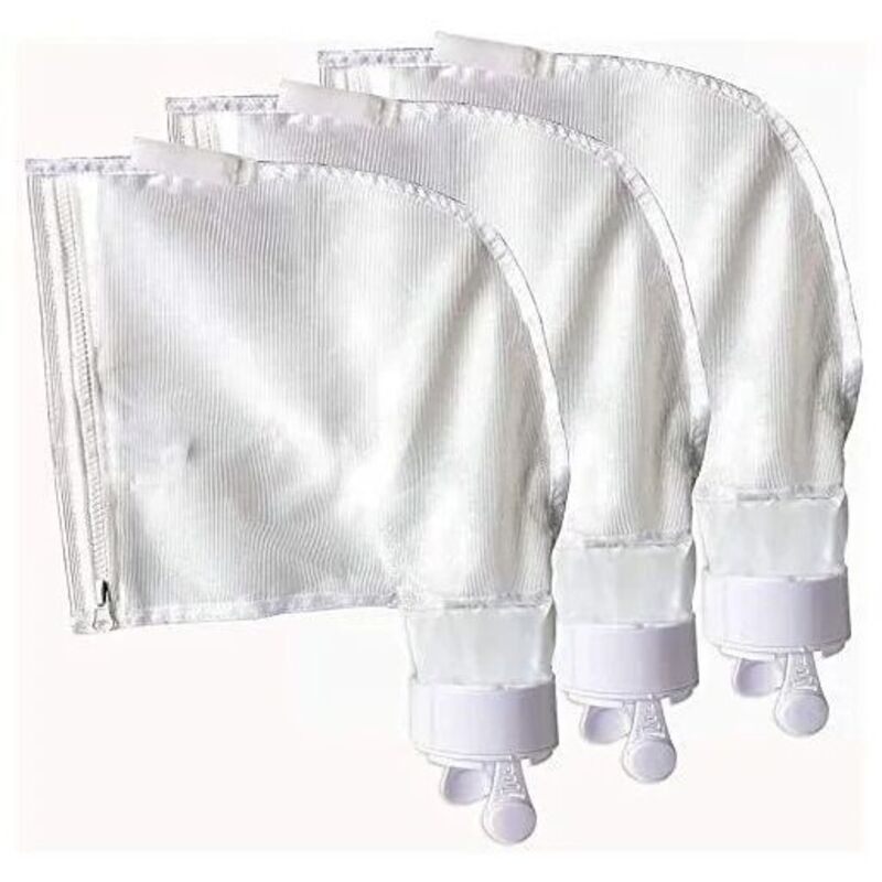 foto del prodotto confezione da 3 borse di ricambio con cerniera compatibili con polaris 280 480 borse a rete in nylon multifunzione k13 k16 polaris