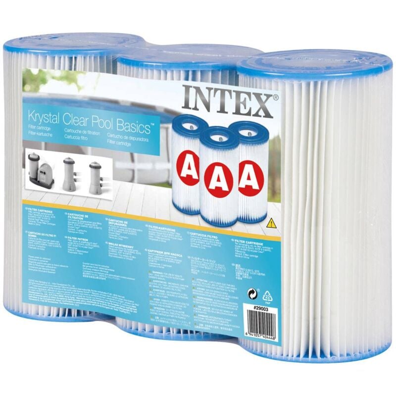 immagine 0 del prodotto confezione da 3 cartucce filtranti intex