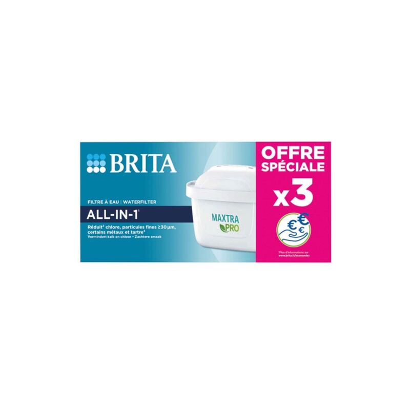 foto del prodotto confezione da 3 cartucce maxtra pro per caraffa 1051530 brita