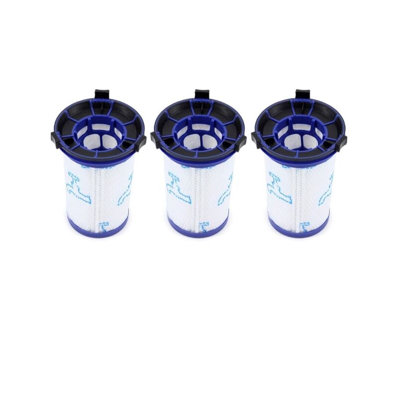 foto del prodotto confezione da 3 filtri di ricambio per aspirapolvere senza fili rowenta air force 360 x pert essential 260 rh9037 rh9038 rh9039 rh9051 rh9057