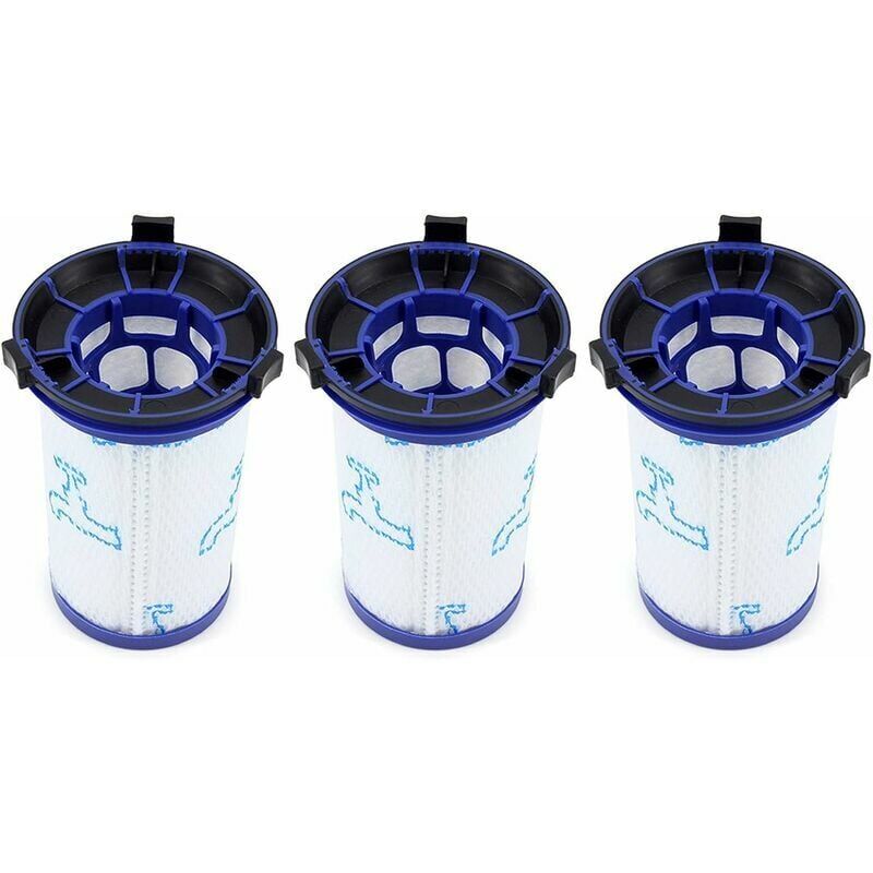 foto del prodotto confezione da 3 filtri di ricambio per aspirapolvere senza fili rowenta air force 360 x pert essential 260 rh9037 rh9038 rh9039 rh9051 rh9057