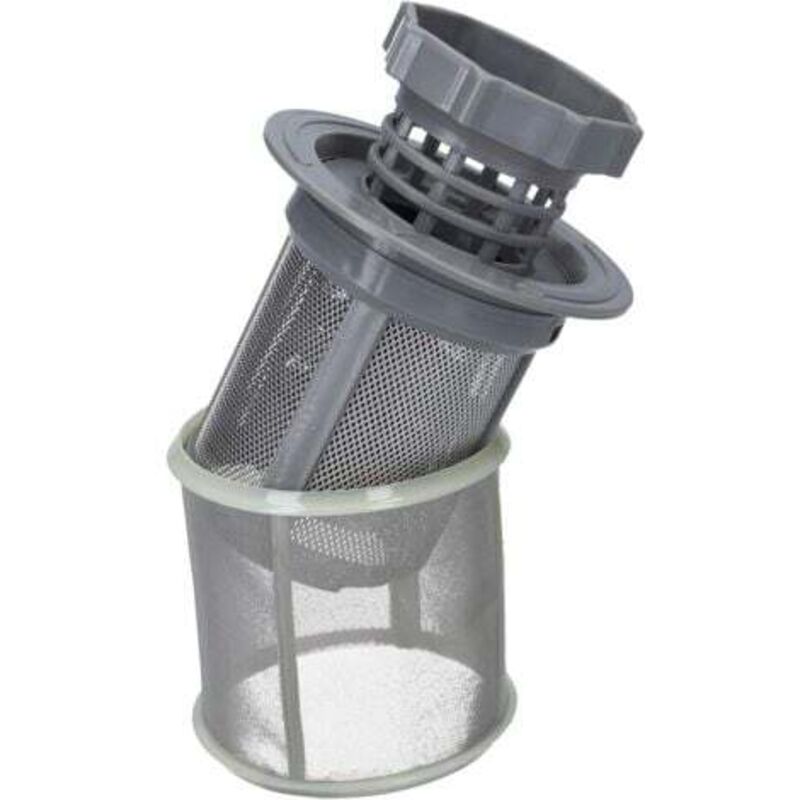 foto del prodotto confezione da 3 filtri fini, grossolani e micro per bosch siemens 427903 00427903 microfiltro in plastica e metallo 125 x 80 mm per lavastoviglie