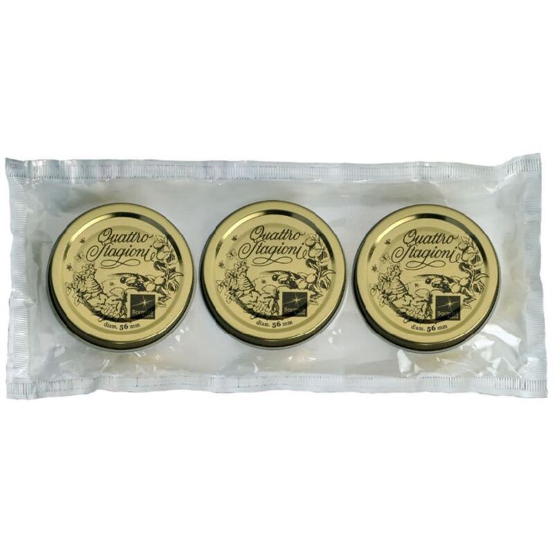 foto del prodotto confezione da 3 pz. tappi 4 stragioni da 56 mm