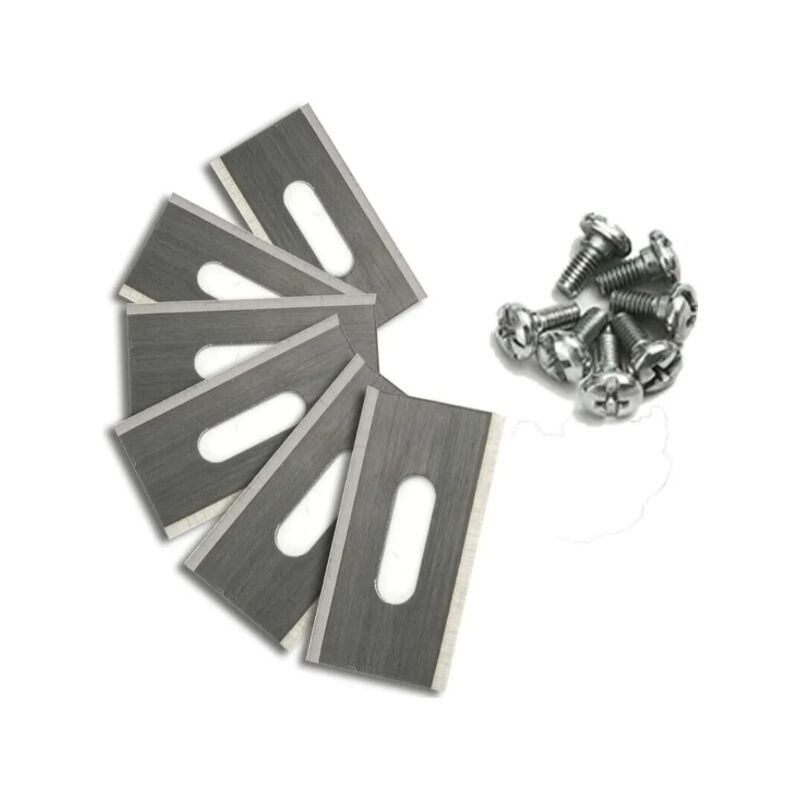 foto del prodotto confezione da 30 lame per prato per husqvarna con lama in acciaio inox a doppia affilatura 36,518,50,65 mm
