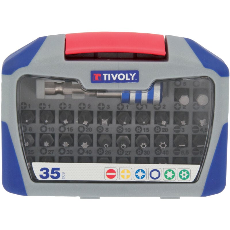 foto del prodotto confezione da 35 inserti a vite standard tivoly