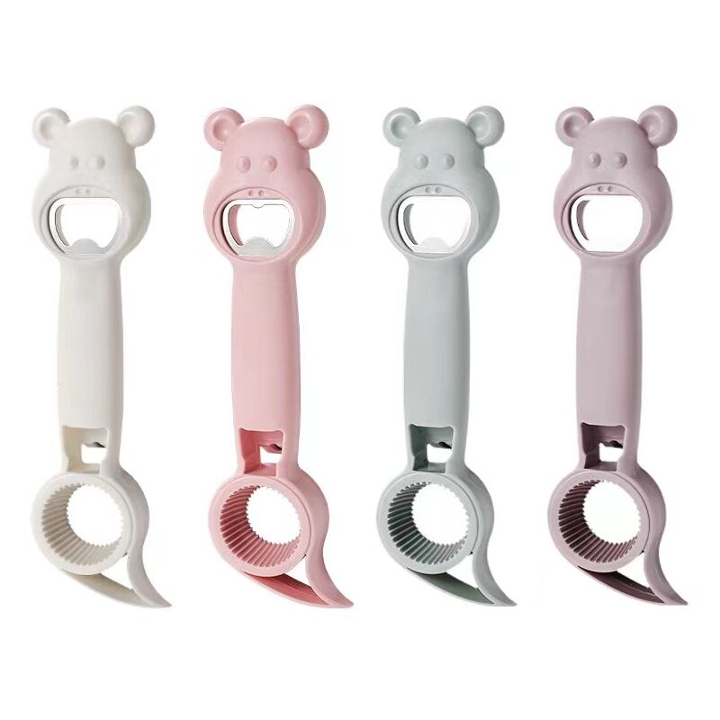 foto del prodotto confezione da 4 apribottiglie 4 in 1 multifunzione manuale apriscatole ... sollbry
