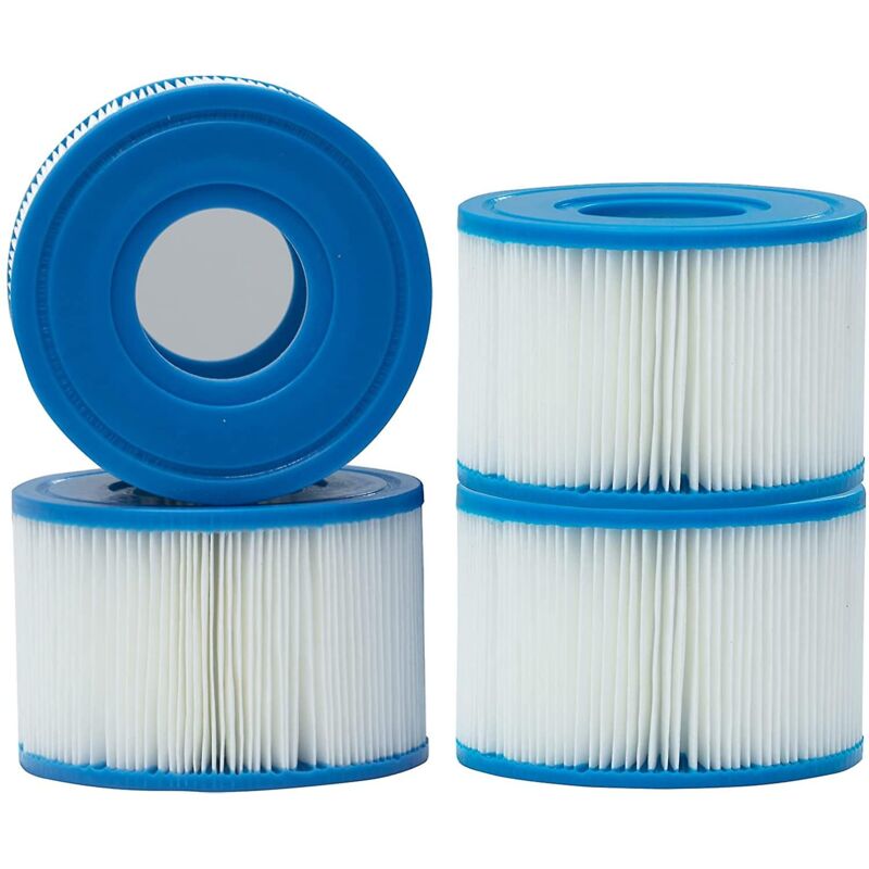 foto del prodotto confezione da 4 cartucce intex tipo s1 per filtro jacuzzi, cartucce di ricambio per intex s1, tipo bebusingoto