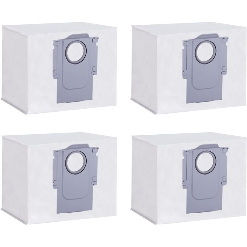 foto del prodotto confezione da 4 sacchetti per la polvere per roborock s8 s8 pro ultra s7 maxv ultra s7 pro ultra q7 q7 max q8 max q5 pro , sacchetti di