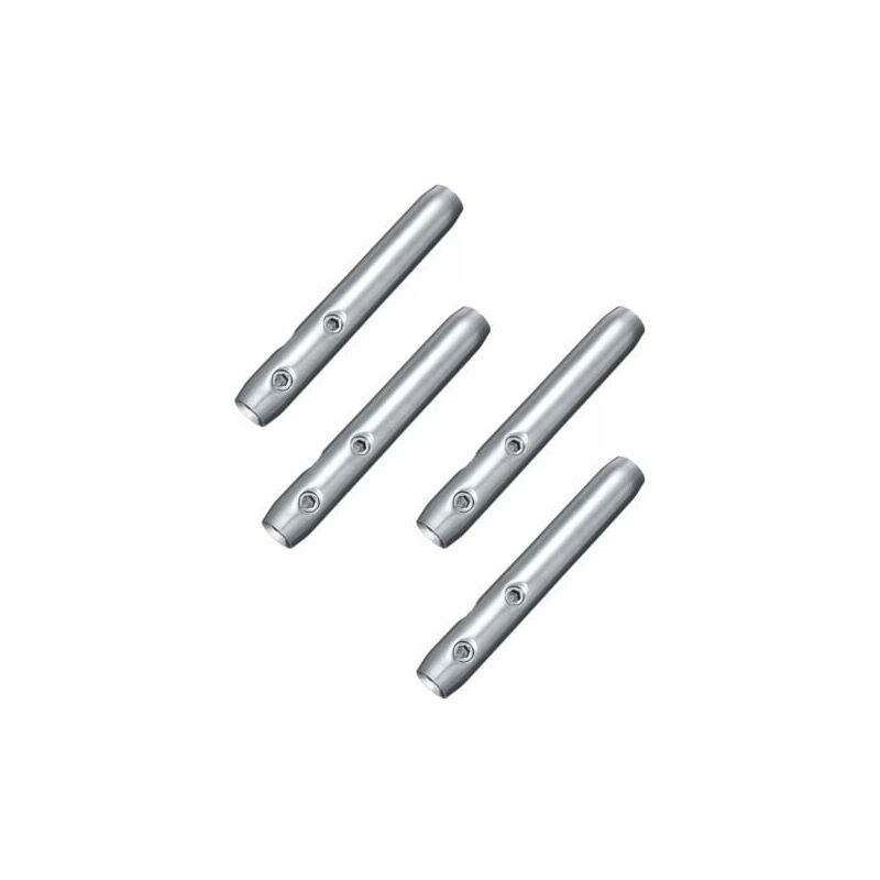 foto del prodotto confezione da 4 tenditori per cavi in acciaio inox t316 per installazione su ringhiera per scale da 4 m