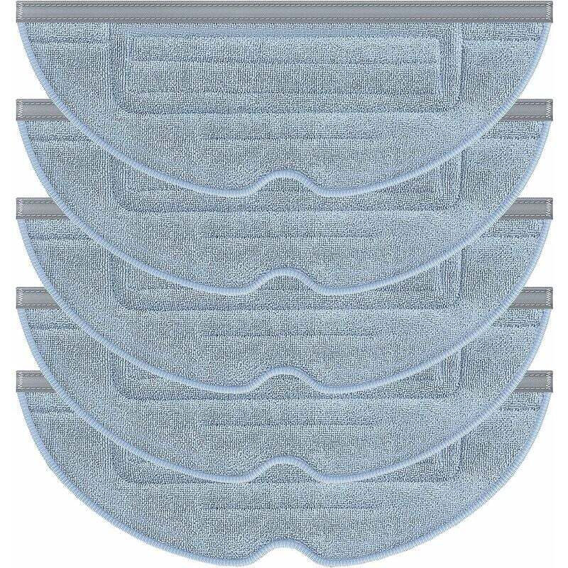 foto del prodotto confezione da 5 panni di ricambio per aspirapolvere roborock t7 t7plus s7, panni per la pulizia dell aspirapolvere roborock s7