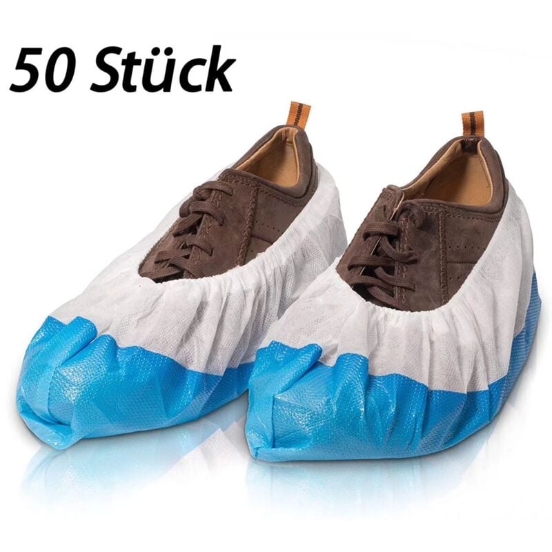 foto del prodotto confezione da 50 copriscarpe ultra resistenti agli strappi 16 44 