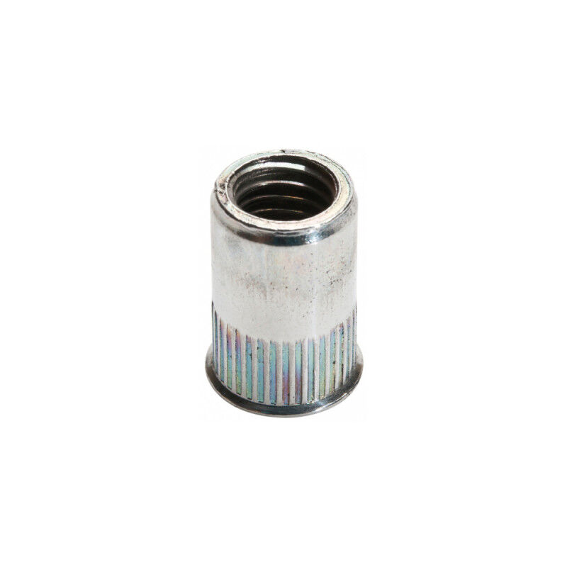 foto del prodotto confezione da 50 dadi a crimpare degometal m5 7 x 12 mm