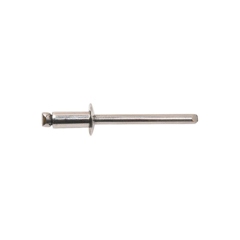 foto del prodotto confezione da 50 rivetti a strappo degometal standard a2 trs in acciaio inox 4,8 x 12 mm