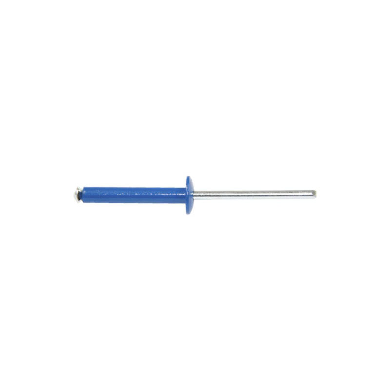 foto del prodotto confezione da 50 rivetti a strappo degometal standard gostar trs blu 4 x 16 mm