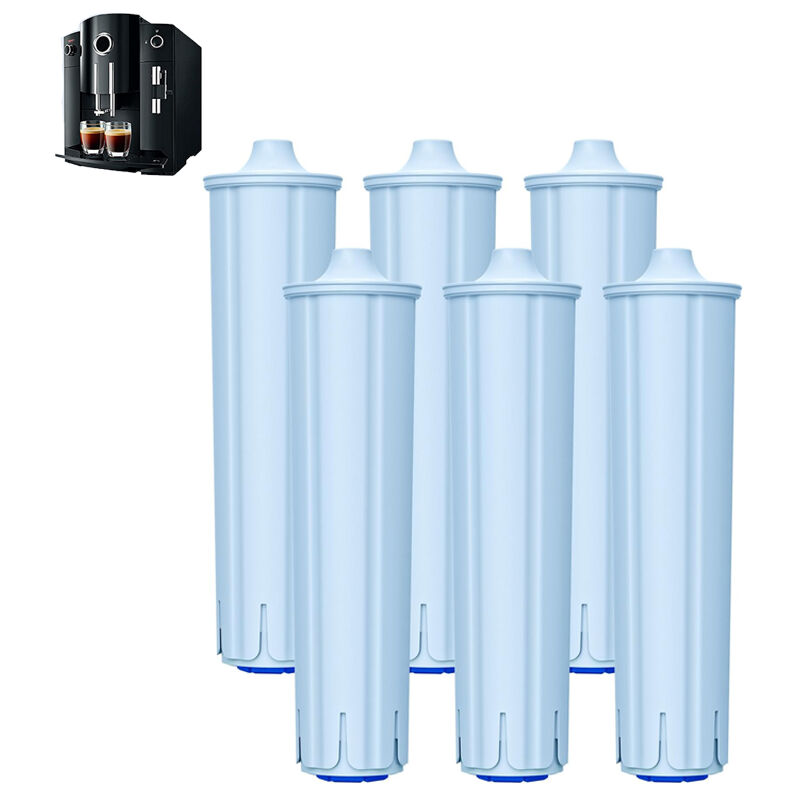foto del prodotto confezione da 6 filtri acqua di ricambio per macchine da caff jura blue jura 71312 blue, giga, ena, micro, impressa