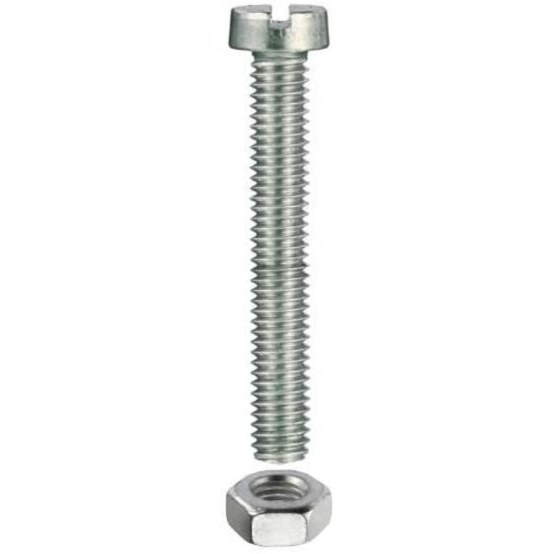 foto del prodotto confezione da 6 pezzi viti a testa cilindrica per metallo 5x40mm